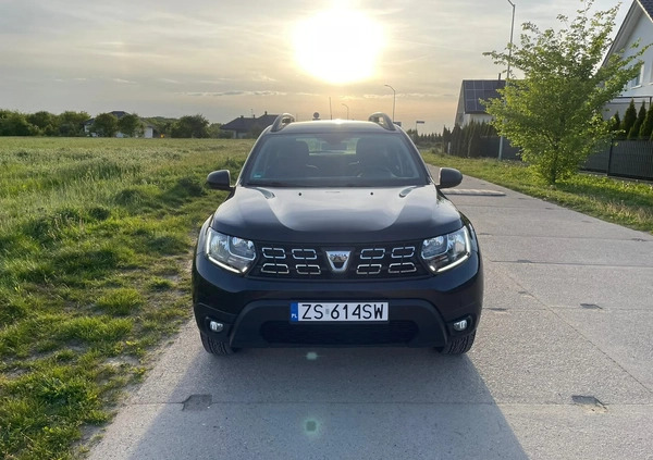 Dacia Duster cena 57900 przebieg: 87537, rok produkcji 2018 z Szczecin małe 232